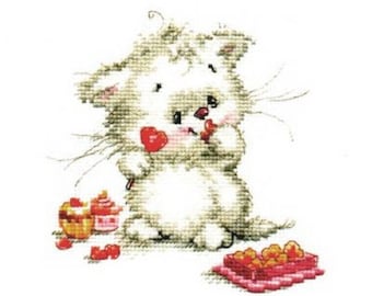 Cross Stitch Kit beginner / children / animal