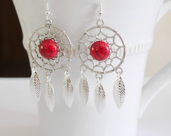 dream catcher earrings