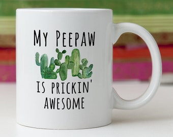 Peepaw Gift Peepaw Mug Peepaw Present Peepaw Grandpa Peepaw Grandfather Peepaw Gift Idea Peepaw Coffee Cup Peepaw Cup Peepaw Fathers Day