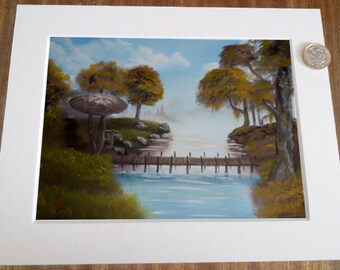 Oil Painting Landscape - Elder Scrolls 3 Morrowind: Ebonheart View