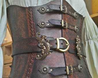 Underbust style pirate steampunk