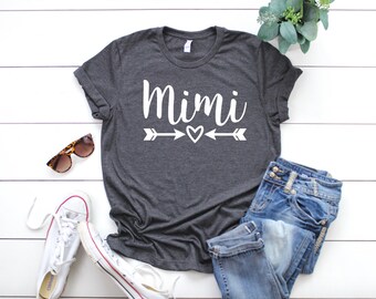 Mimi Shirt - Cute Mimi Shirt - Mimi Gifts - Customized Mimi Shirts - Grandma Shirts - Grandparents Shirts