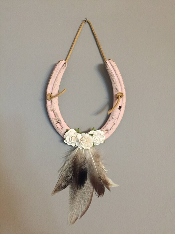 Hanging lucky horseshoe