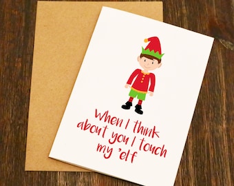 All I Want For Christmas Is You.. Just Kidding Can I Have Some Bike Parts. Cycling Boyfriend Girlfriend Christmas Card Funny Wife Husband