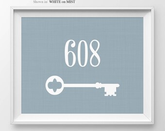 Custom Address Sign Personalized Housewarming Gift House Number First Apartment Skeleton Key Foyer Decor Custom Address Sign Personalized Housewarming Gift House Number First Apartment Skeleton Key Foyer Decor