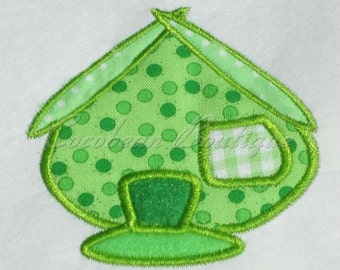 embroidery applique House 5
