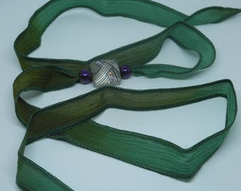 Silk bracelet