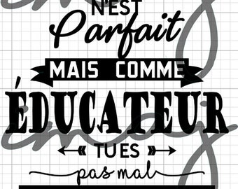 Décalque - éducateur