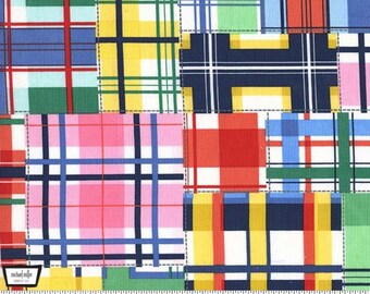 Up and Away - Madras Patch Summer Plaid by Emily Herrick Designs from Michael Miller