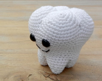 Molar the amigurumi tooth - pattern