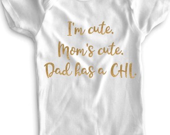 Baby Girl Clothes Baby Girl Onesie Gold Glitter Bodysuit Gold Glitter Onesie Cute Sayings Chl Daddys Girl Moms Cute Im Cute