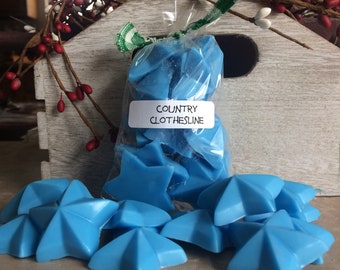 Country Clothesline scented wax tarts:-)