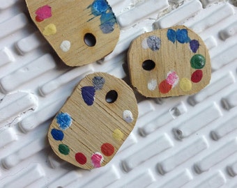 Paint palette - Dollhouse Size