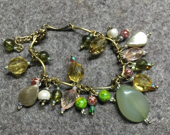 Bracelet ' Tuscany Olive groves '-18 cm