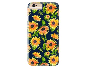Sunflowers Phone Case | iPhone X, iPhone 8, iPhone 8 Plus, iPhone 7, iPhone 7 Plus, iPhone 6s Plus, iPhone 6, iPhone 5, iPod Touch