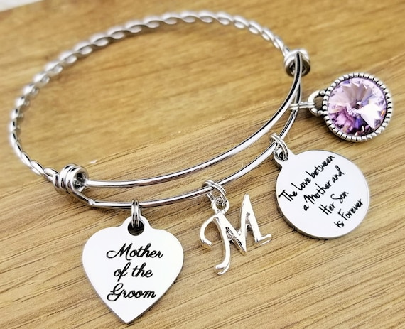 Mother of the Groom Gift Mother of the Groom Bracelet Mother of the Groom Jewelry Mother of the Groom Gift From Son Love Between Mother Son