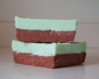 Mint chocolate fudge 1/2 pound