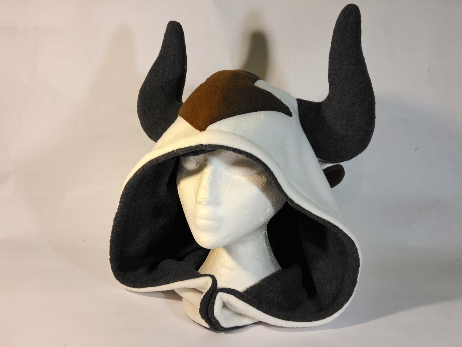 Fleece Appa Inspired Hood Handmade Avatar the Last Airbender