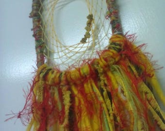 Bee Inspired dreamcatcher