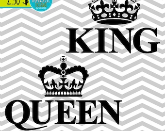 Free Free King And Queen Crown Svg 588 SVG PNG EPS DXF File