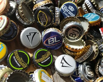 Bulk Lot of Bottle Caps! Beer! Soda! Beverage Caps! 1 Quart Recycled Caps!