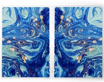 Blue Marble Planner Cover for use with Erin Condren Lifeplanners™, Staples® Arc Discbound, The Happy Planner™, TUL™