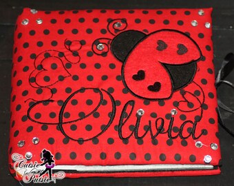 Personalized Ladybug Photo Album - Ladybug 1st Birthday - Ladybug Memory Book - Custom Ladybug - Personalized Album - Personalized Baby Book