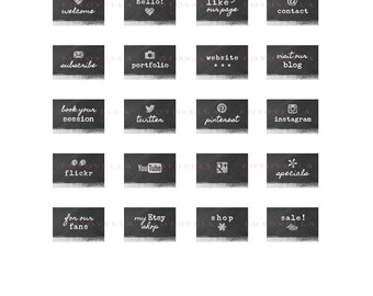 Facebook Timeline Tabs - Custom Facebook App Tab Templates - "Chalkline" - 1121