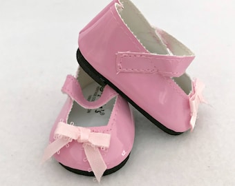 Baby Doll Mary Jane Shoes - Pink Shoes for 15 and 16 inch Doll - Doll Accessories - Pink Doll Shoes - Gift for Girls - Girls Doll Shoes