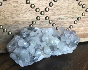 Apophyllite stilbite beautiful cluster