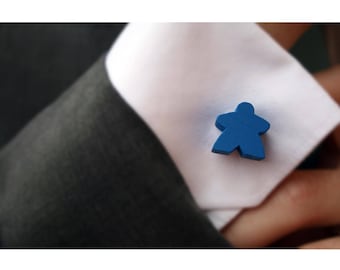 Meeple Cufflinks - Various Colours