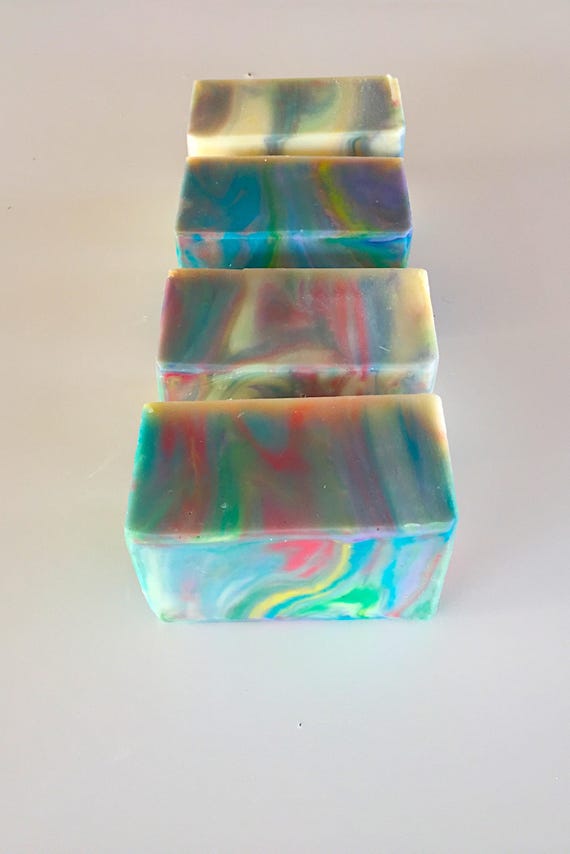Rainbow Swirl Soap