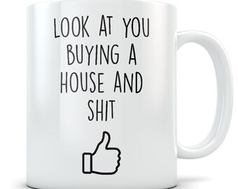 Housewarming gift for women and men, housewarming mug, home owner gift, home owner mug, new house gift, new home gift, first home gift