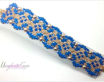 How to makeTangeri bracelet. Bead tutorial, pdf file.