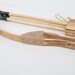bow and arrow wooden toy