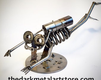 Metal Art Scuba Diver Boogie