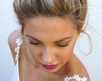 Wire Bun Wrap Top Knot Wire Wrap "Mini" Dolly Bow Wire Headband Rockabilly Ponytail Hair Tie Hair Bun Tie Wrap Pin Up