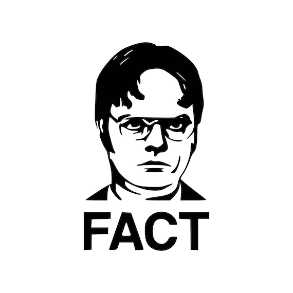 Dwight The Office SVG
