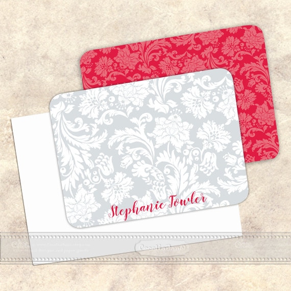 personalized notecards notecard set thank you cards teacher