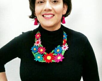 CLEARANCE! NECKLACE Mexiccan Embroidered