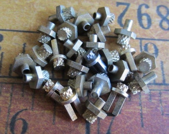 Vintage Brass Clock parts spindles - levers - Robot mix - Levers - Steampunk - Scrapbooking x79
