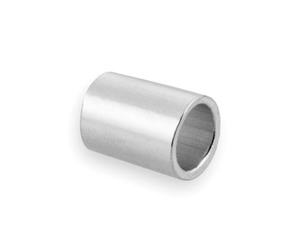 50 Pcs 1.5x2 mm Sterling Silver Crimp Beads (SS4005106)