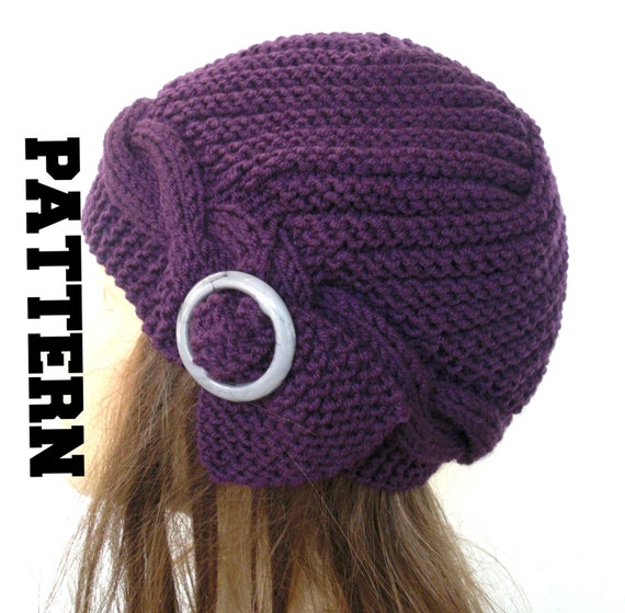 tricoter un bonnet cloche femme