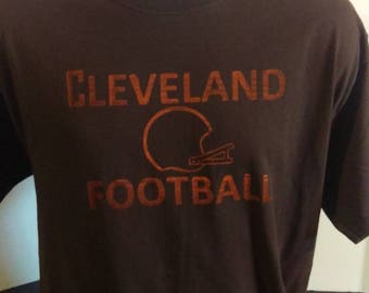 Cleveland football tee shirt