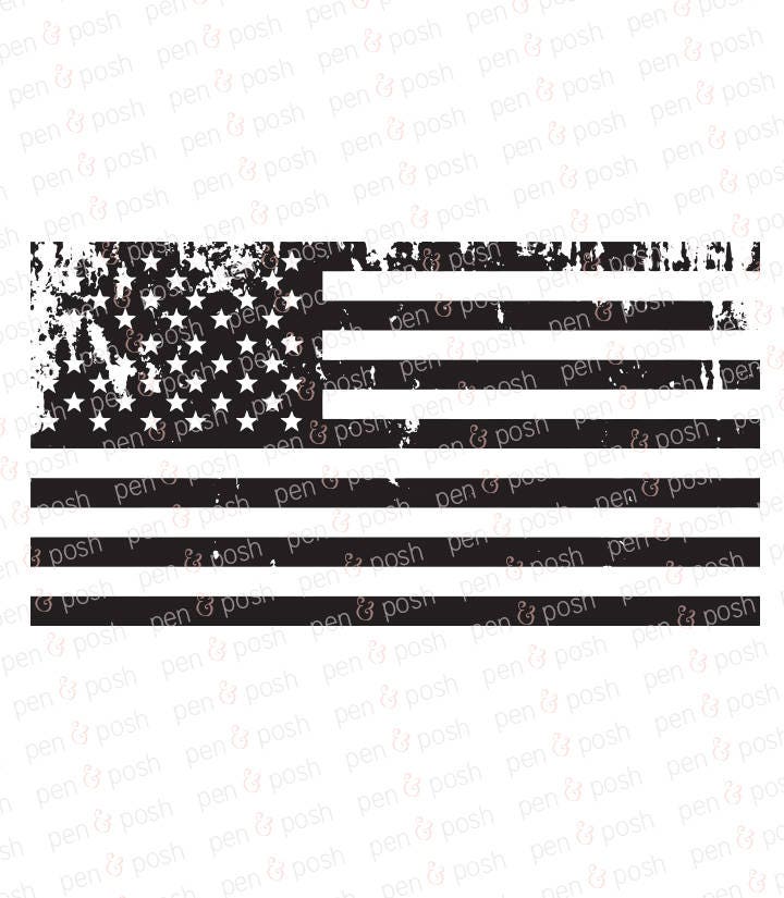 Download Distressed Flag SVG Distressed American Flag SVG