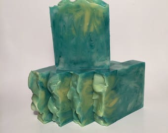 Lemon Verbena Soap, Yankee Type, Cold Process Soap, Homemade Soap, Handmade Soap, Vegan Soap