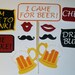 Photo Props Drinking Cheers Beer Buddies Party Cake (2112D)