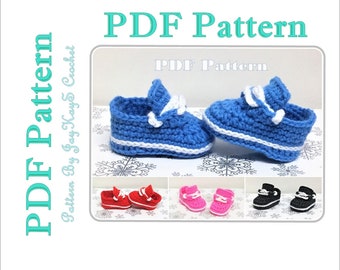 Crochet Shoe Pattern Baby Nike Sneakers