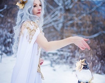 8x10 Photo Art Print: Winter Fawn 1