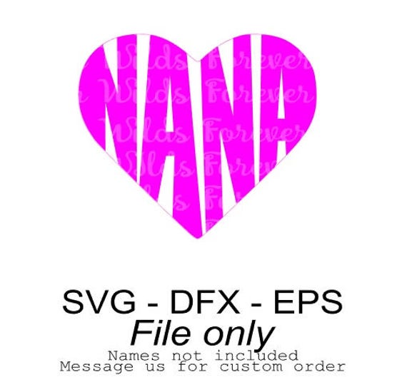 Free Free Heart Nana Svg 416 SVG PNG EPS DXF File